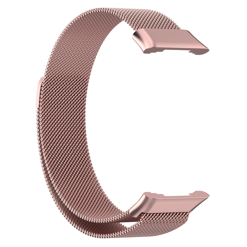 til oppo klokke gratis rustfritt stålrem magnetisk løkke armbånd metallrem til oppo klokke gratis nfc menn kvinner armbånd corrrea: Oransje