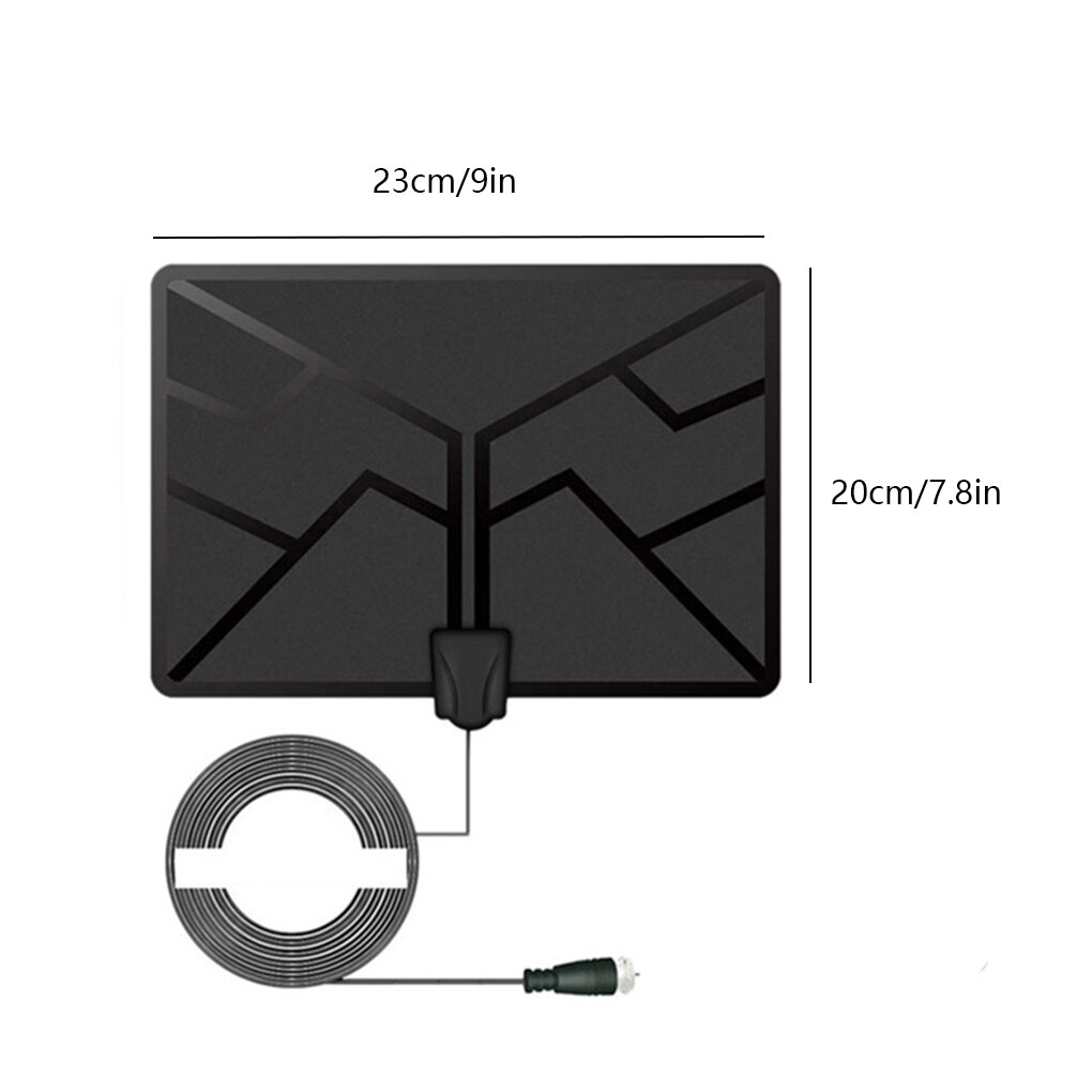 4K Digital HDTV Aerial Indoor Amplified Antenna 1500 Miles HD 1080P TV Local Channels Broadcast: NO.1