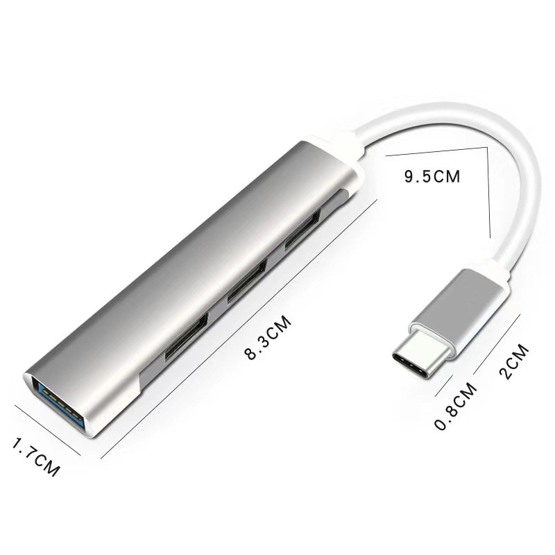 HUB USB type-c 3.0 avec répartiteur Thunderbolt 3 USB-C, adaptateur de Dock OTG pour Macbook Air M1 Pro 13 15 MI HUAWEI Matebook