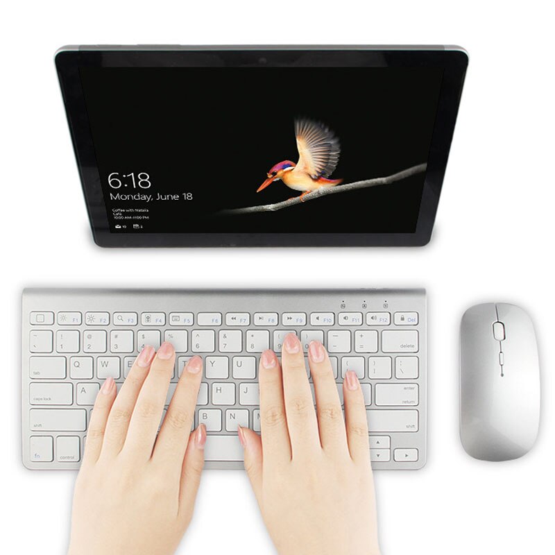 Bluetooth Keyboard And Mouse Set For Surface Go2/Pro X/pro7/6/5/4/go Tablet