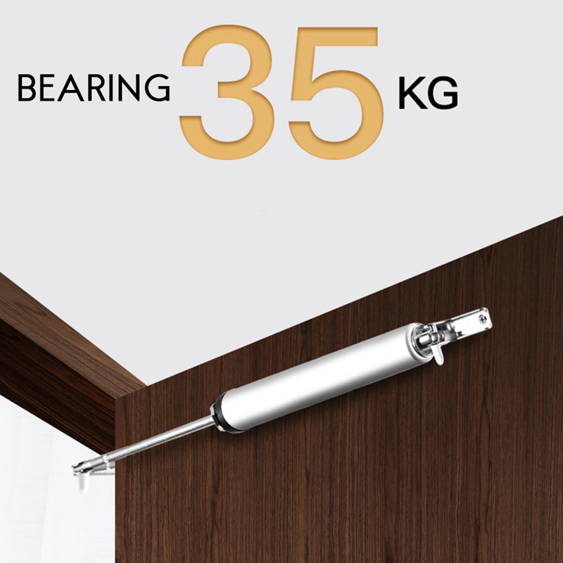 Pneumatic Door Closer Soft Close Automatic Door Close Stop Door Hardware Gas Spring Door Closer 100 Degree