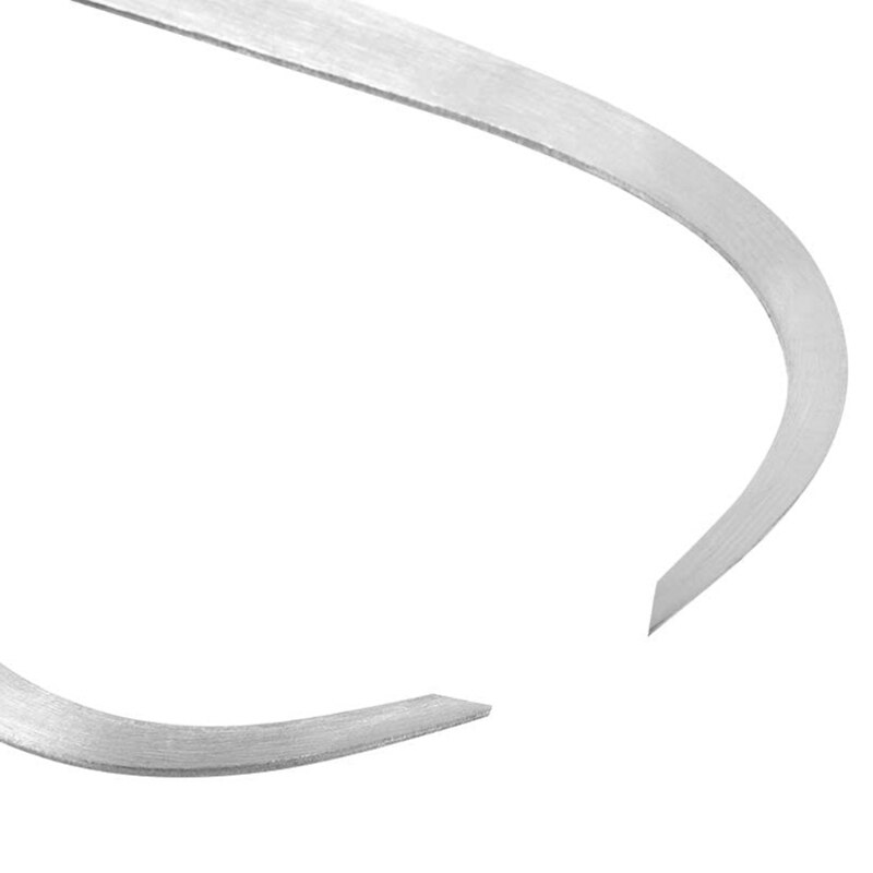 Inside Outside Caliper Stainless Steel Firm Friction Joint Measuring Tool 1 Pair 150/200/250/300mm Practical Tool