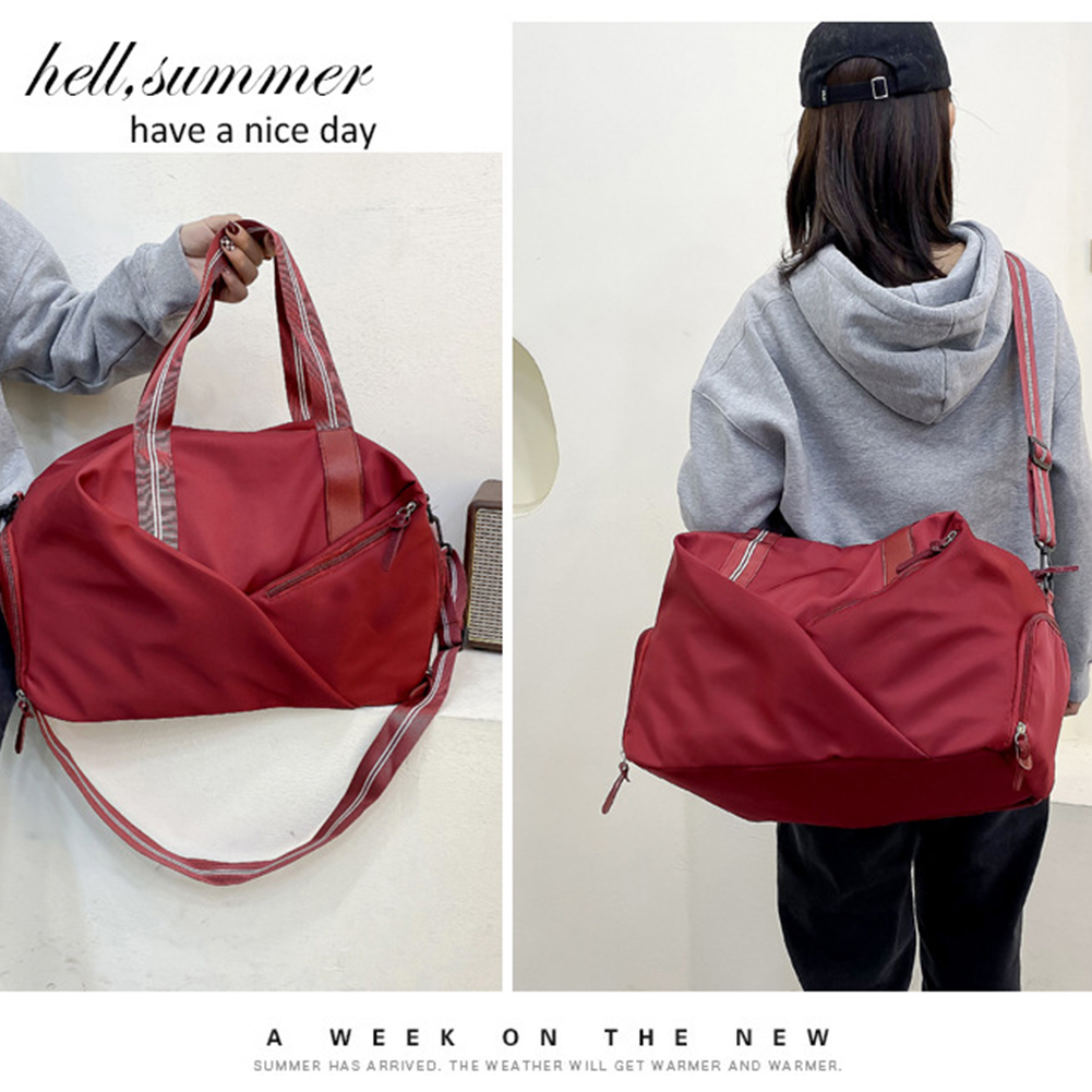 Grote capaciteit reistas schoudertas nat droog compartiment regelbare Oxford stoffen reistas voor buitensport kamperen zaken