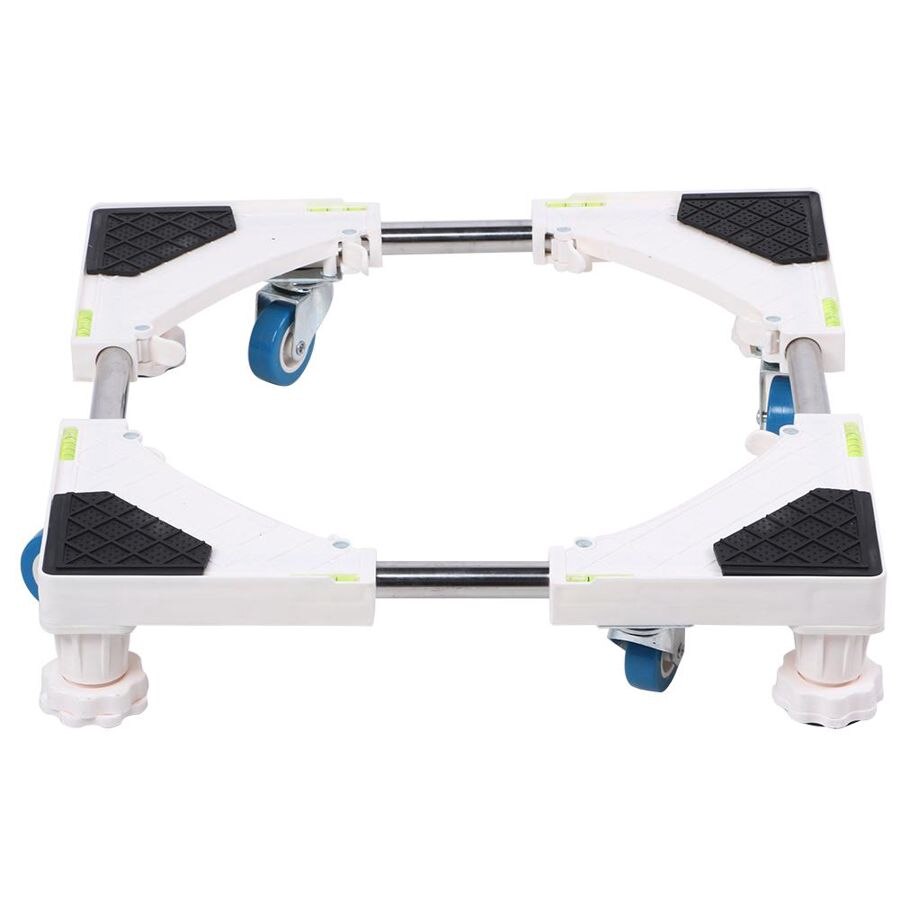 4 Feet with 4 Universal Wheels Washing Machine Base Stand Holder for Automatic Washing Machine Stand