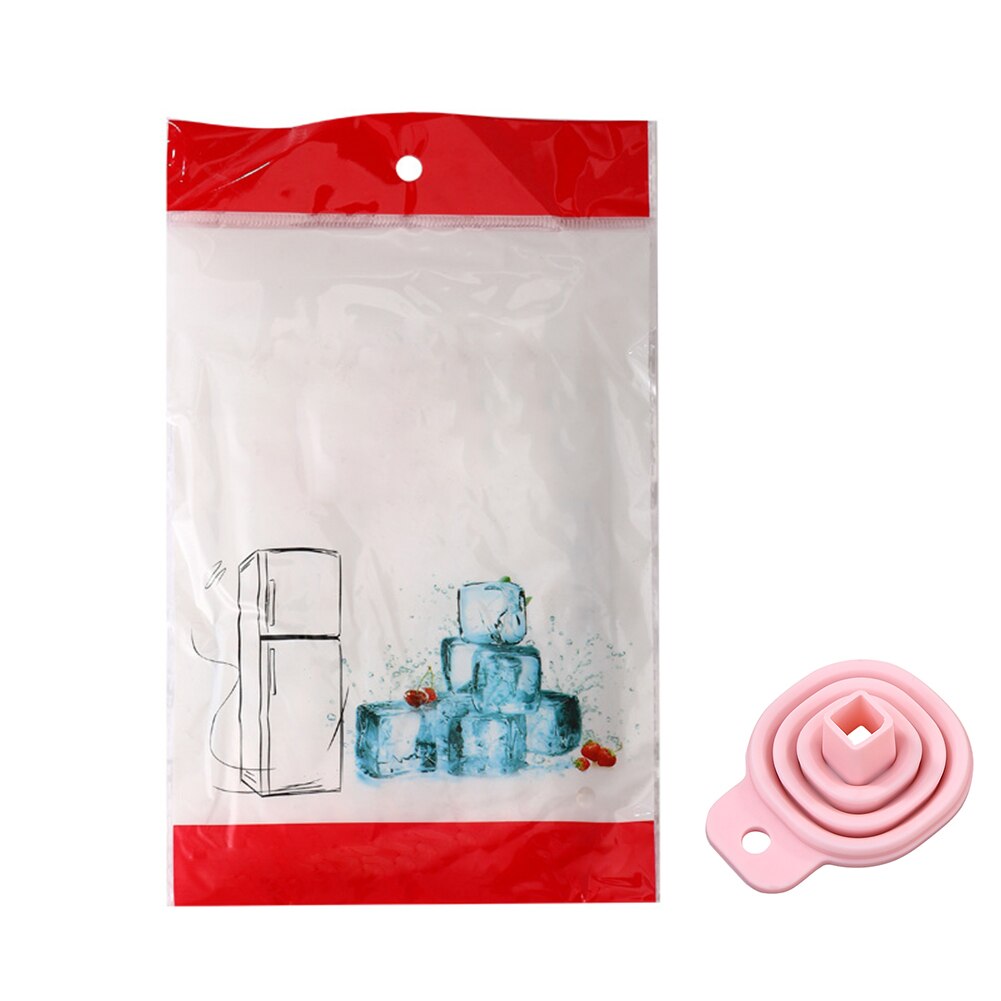 Disposable Ice Mold Lattice Bags Self-Sealing Ice Cube Tray Bags Transparent Ice-making Bag Kitchen Gadgets Summer Cooler