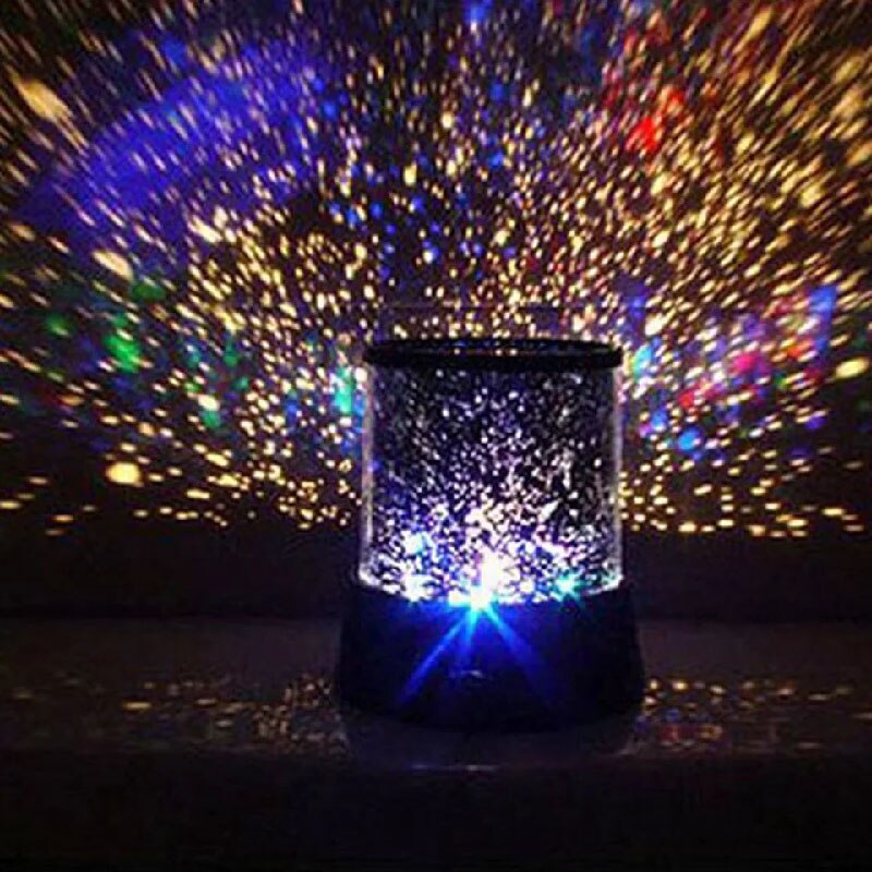 Romantic LED Lamp Nightlight Projection Lamp Home Lights LED Night Light Projector Starry Sky moon Master Children