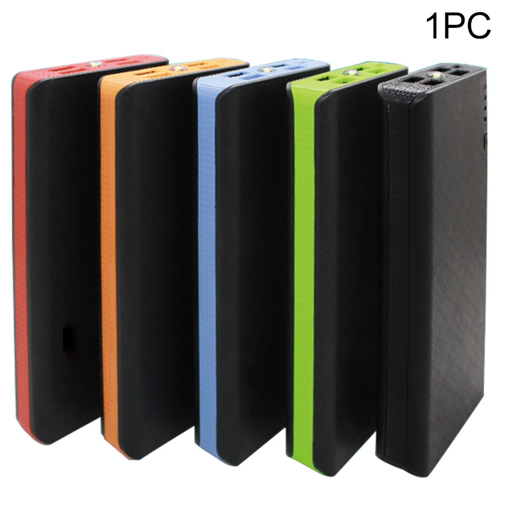 Bracelet boîtier bricolage boîte universelle Portable batterie portative externe Led Profession voyage bureau 4 Ports USB bouton intelligent