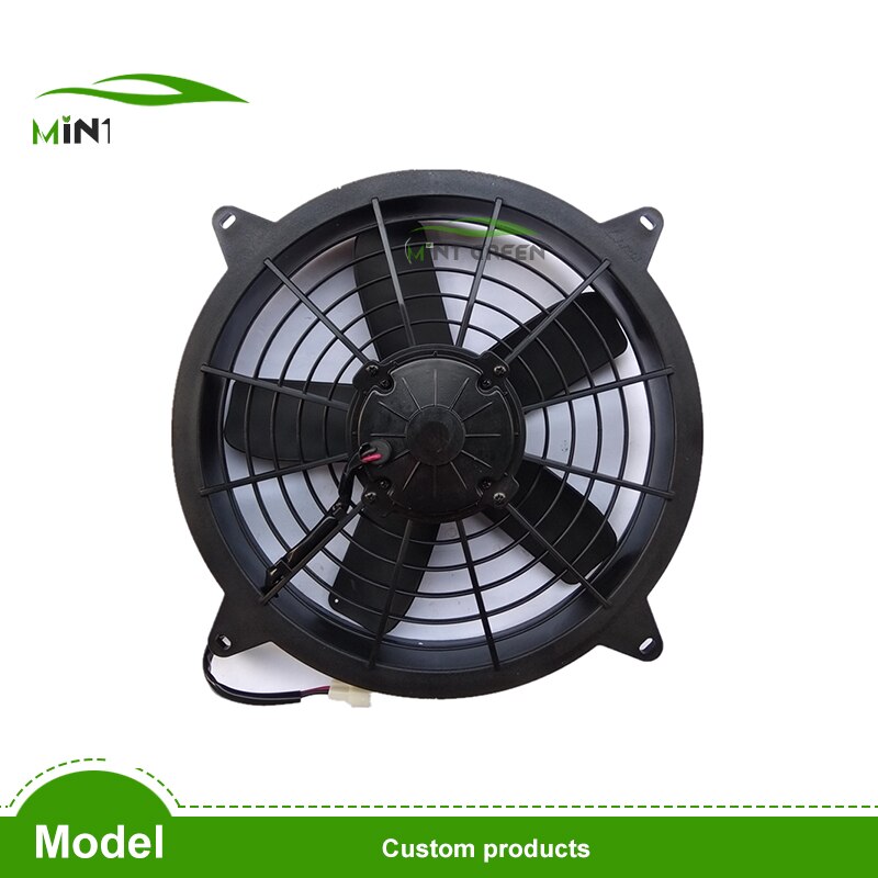 BUS CONDENSER FAN 266 Bus Five Leaf Suction 24V Electronic Fan Fan Mounting Kit