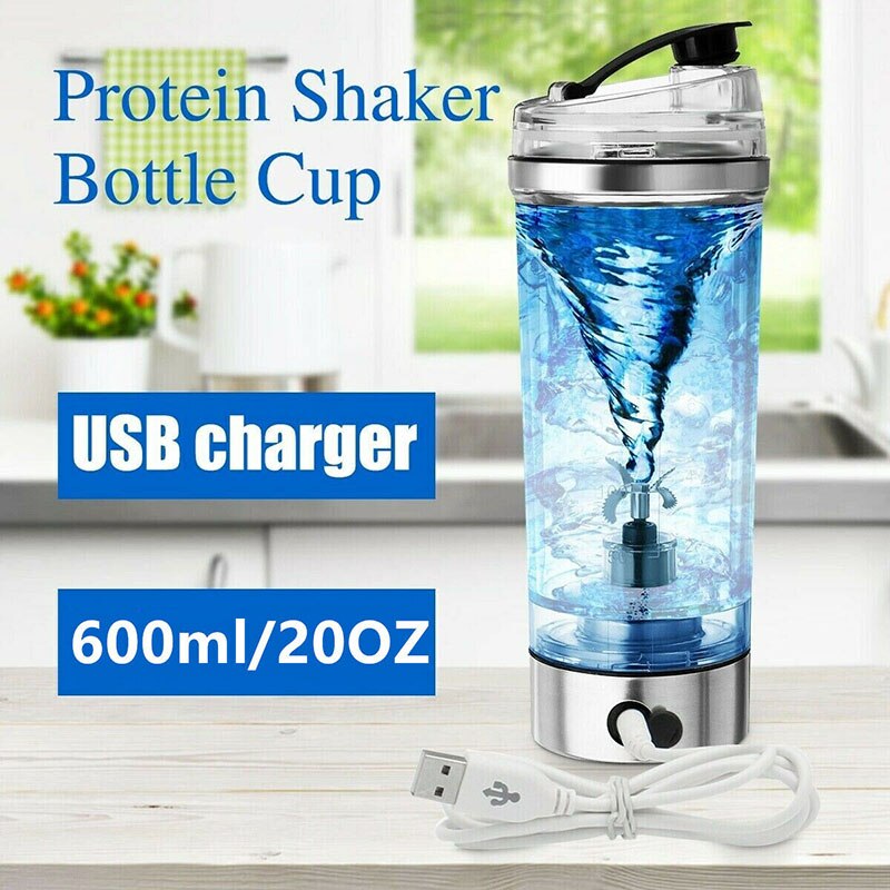 600ML Electric Protein Shake Stirrer USB Shake Bot... – Vicedeal