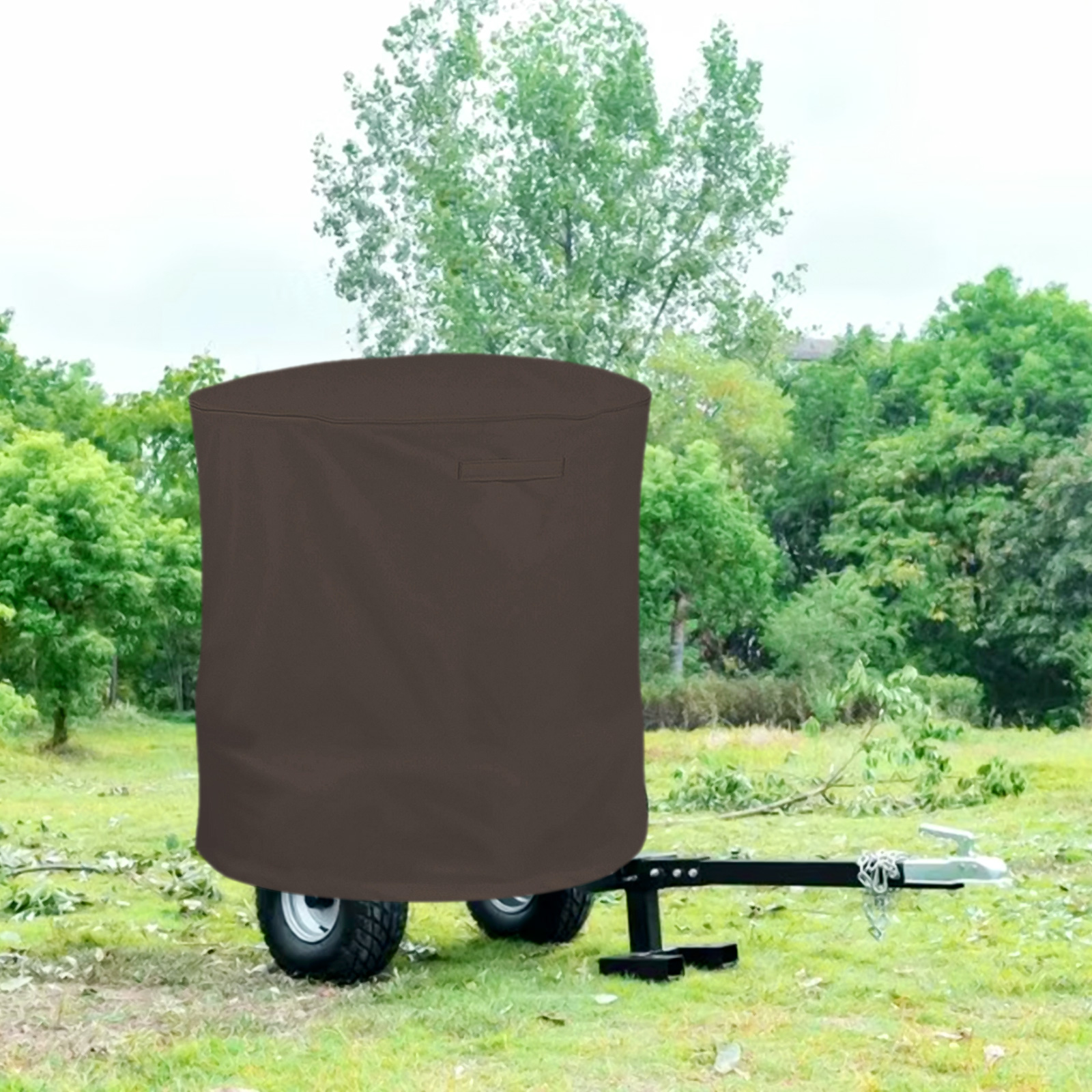 210D Oxford Doek Waterdichte Zware Houtversnipperaar Shredder Mulcher Cover Voor Houtversnipperaar Shredder Stofkap 85x110cm