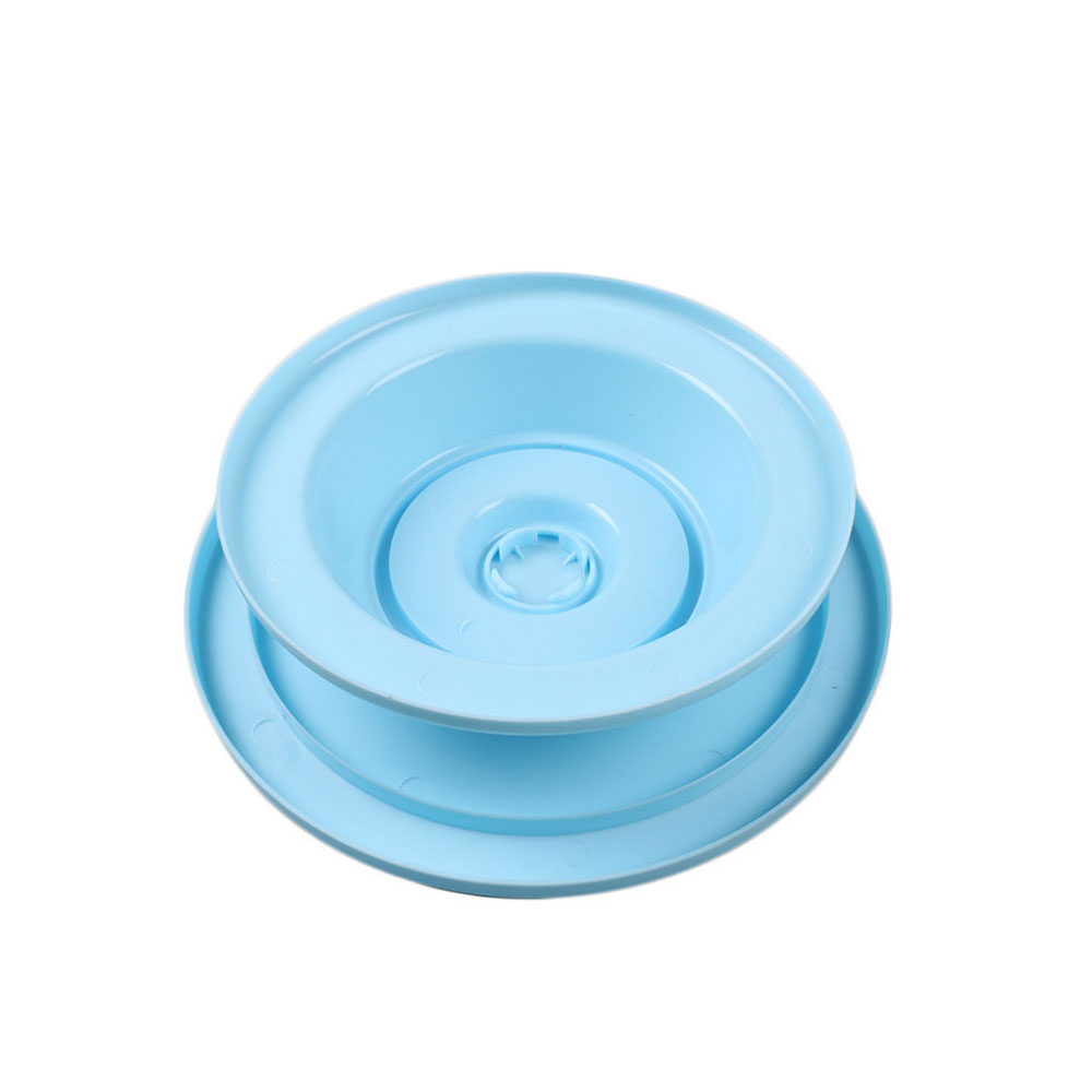 28cm antislip Plastic Taart Draaitafel Roterende Taart Roterende Tafel Ronde Keuken Bakken Tools