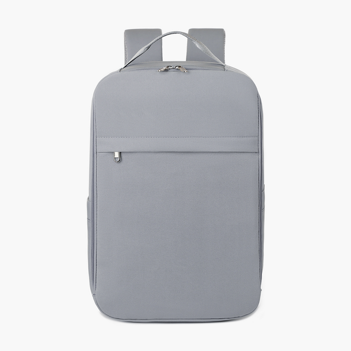 Mochila para mujer 2025, nueva mochila sencilla para ordenador de negocios, bolsa de viaje de gran capacidad para exteriores, bolso escolar para estudiantes para niños: Gris