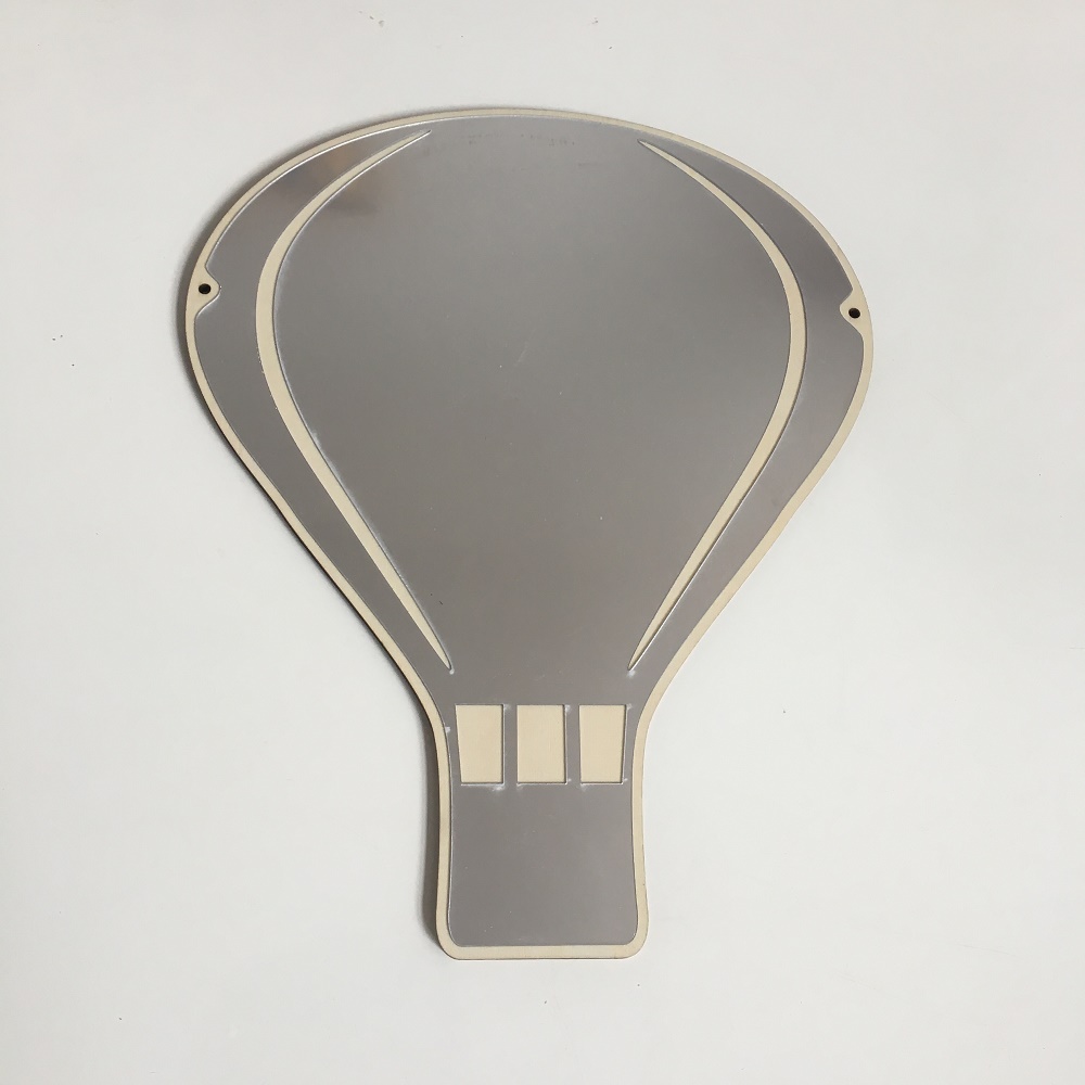 Decoración Para el hogar, espejo de pared con de unicornio, espejo acrílico para la habitación de los niños bebés, decoración creativa, para niños