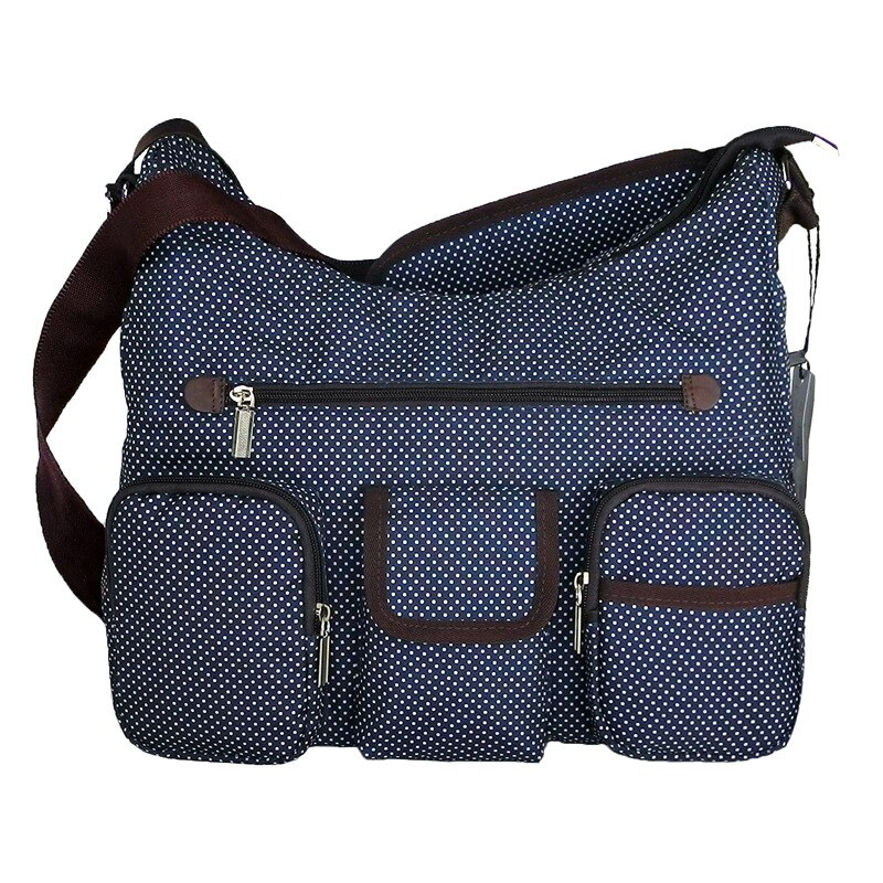 5 Stks/set Luiertas Suits Voor Mom Baby Flessenhouder Mummy Trolley Kinderwagen Luiertas Wandelwagen Moederschap Luiertas Sets: Navy 090