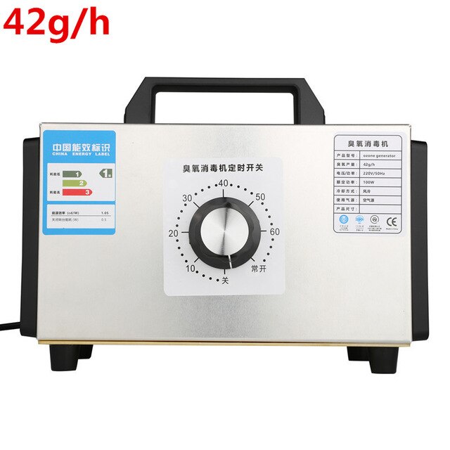 Générateur d'ozone Portable, purificateur d'eau d'air, stérilisateur, ozoniseur, 32 g/h, 28 g/h, 24 g/h, 48 g/h, formaldéhyde