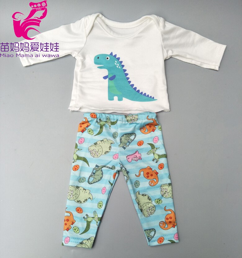 4 En 1 Conjunto de ropa deportiva + camisa + Pantalones + gorra de béisbol set para bebé recién nacido de 43cm muñeca niña para 18 pulgadas conjunto de ropa de muñeca: 10