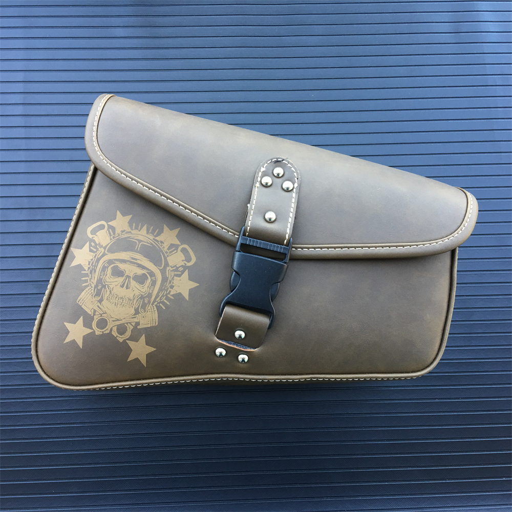 Borse da Sella Moto - Pelle PU - Impermeabile - Borsa Attrezzi Laterale - per Sportster 883 1200XL
