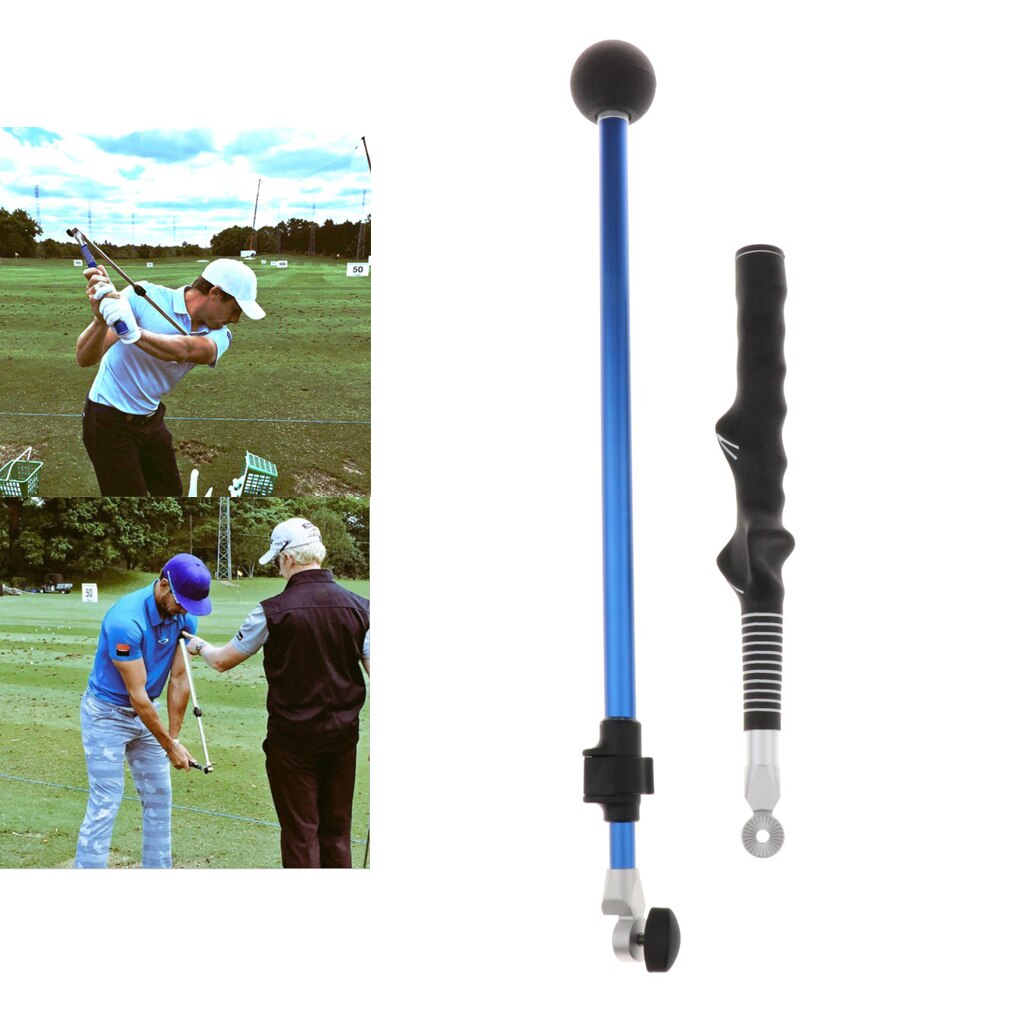 Golf Swing Trainer Retractable Gesture Training Position Grip Auxiliary Gear