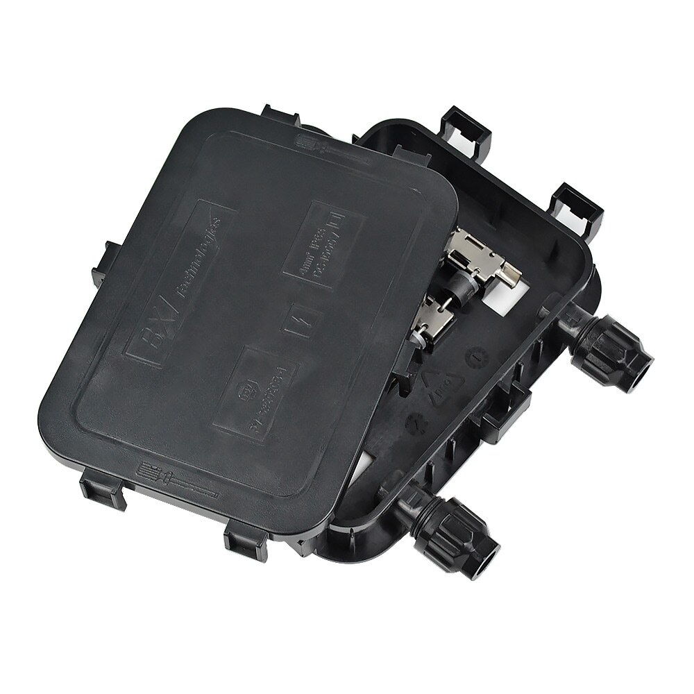 SUNYIMA 250W-350W Solar Junction Box waterproof IP65 for Solar Panel connect PV Junction Box Solar Cable Connection with diode