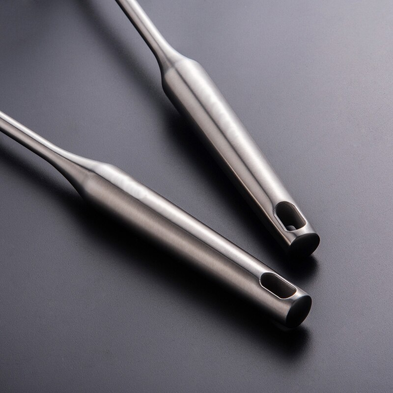 304 in Acciaio Inox tornitore E Zuppa di Mestolo Argento Mestolo Cucchiaio impostato di Strumenti di Cottura Manico Lungo Grande Cucina Utensile Da Cucina Della Parete appendere