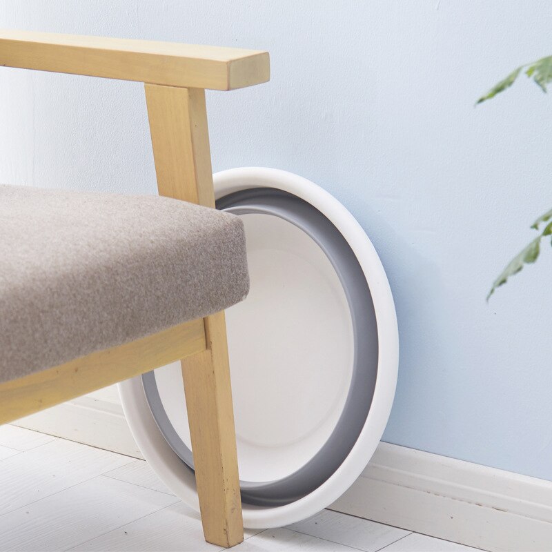 Portable Basin Travel Foldable Washbasin Camping Washbasin bassine plastique Bucket Bowl Storage Washing Basin 10L washing basin