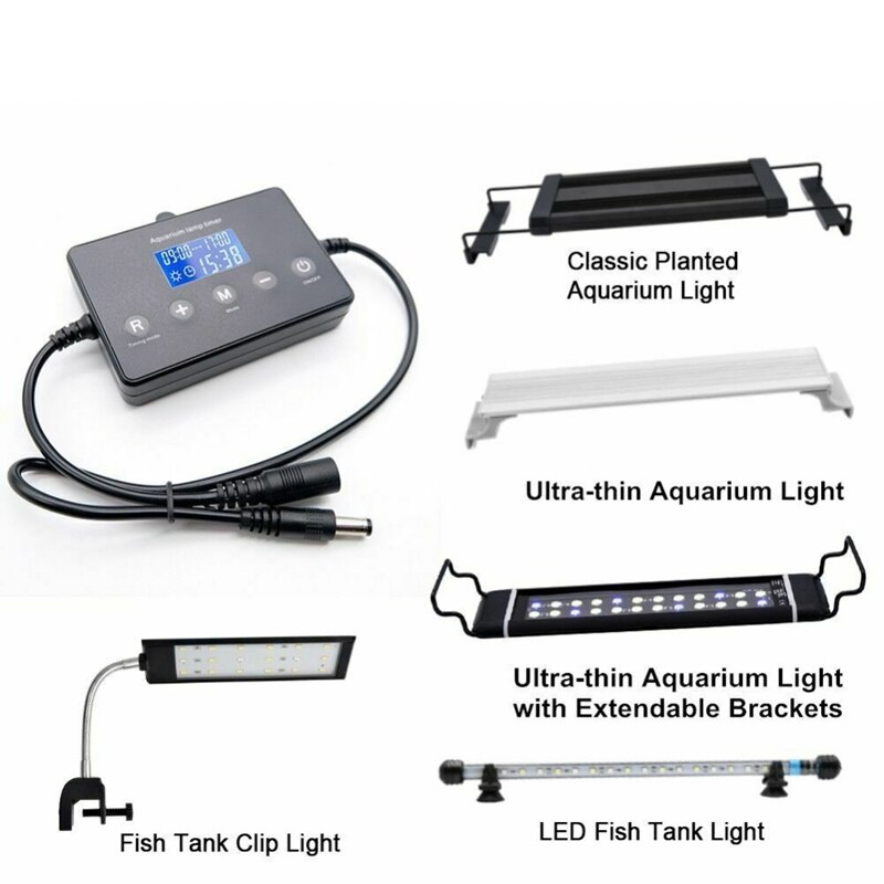 Smart LED Aquarium Light Timer Controller Dimmer Modulator Fish Tank Light Controller and Dimmer