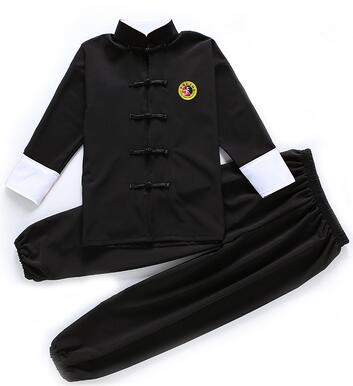 traje Wushu para niños, ropa de estilo tradicional chino, conjunto de ropa de actuación de Tai Chi Kung Fu, uniformes para niñas y niños, puesta en escena: Plata