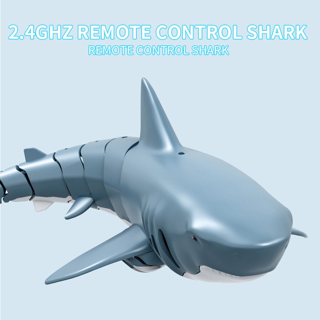 Radio Remote Control Electronic Shark Fish Boat Durable 4 Channel Underwater Toys For Kids Birthday party Christmas