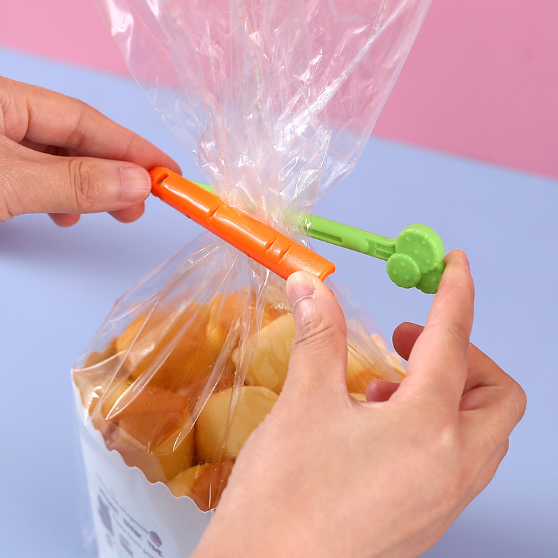 Genius Power Seal vershoudclips | 6 delen | bont | sluitklemmen voor zakken en zakken | NIEUW