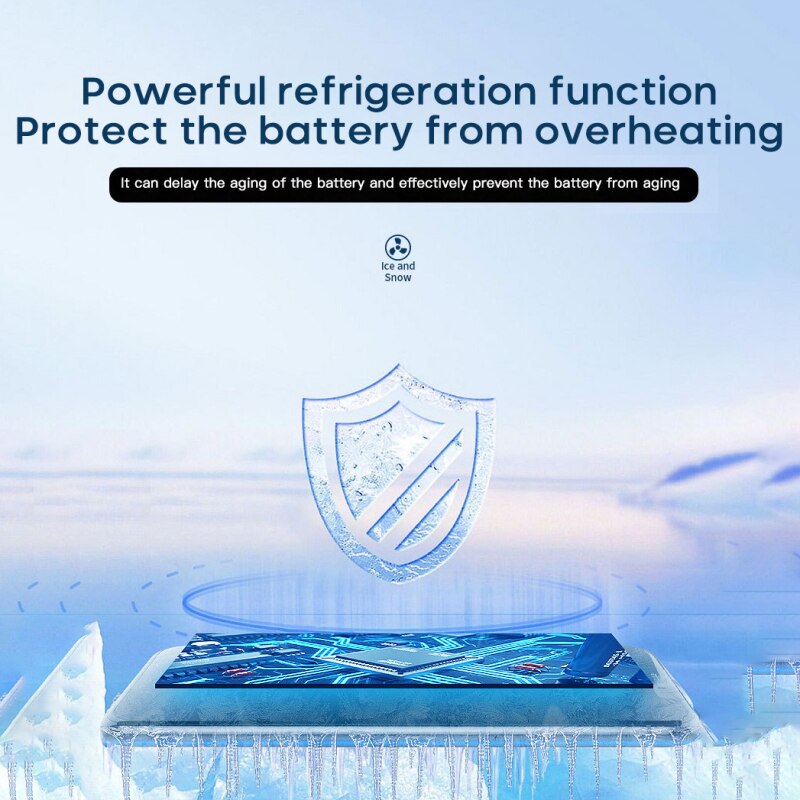 1pc Mobile Phone Cooling Mute Fan Universal Semiconductor Refrigeration Radiator Phone Cooler Holder Mobile Phone Radiator