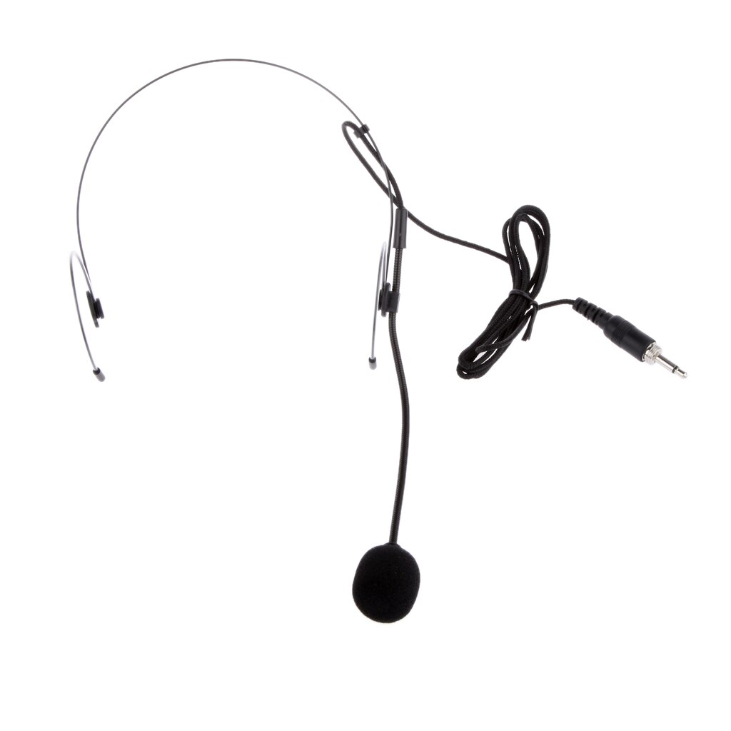 Headset mikrofon hovedmonteret mikrofon mikrofon til stemmeforstærker trådløse dele