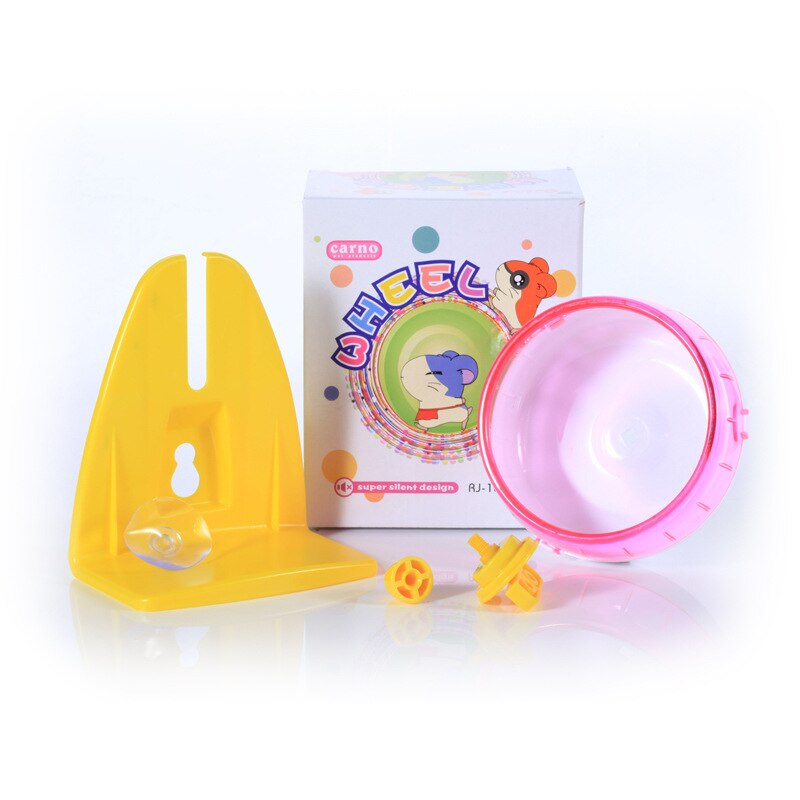 Silent hamster Chinchilla running Exercise wheel rack hamster small animal guinea pig sports balls toys hamster accessories