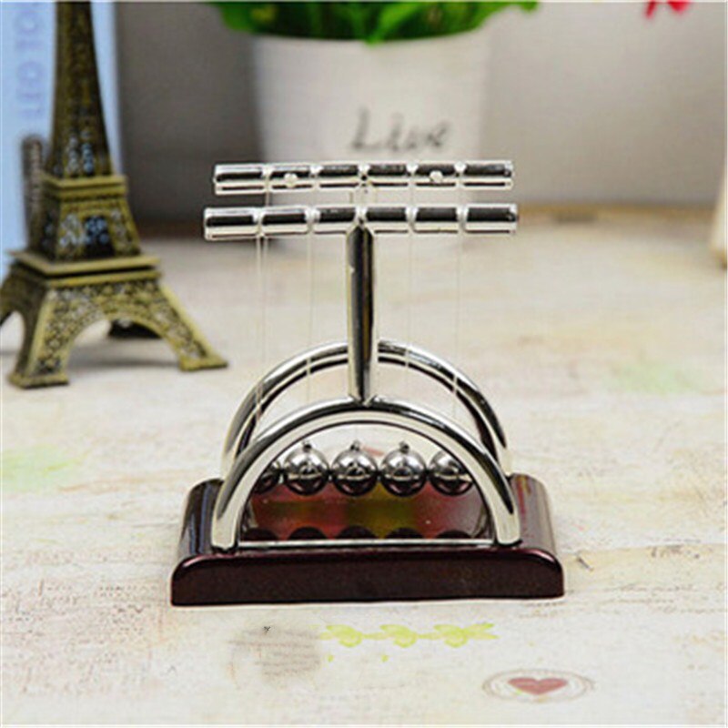 Newton's Cradle Desk Table Decor Metal Pendulum Ball Newton Ball Physics Science Pendulum Steel Balance Ball