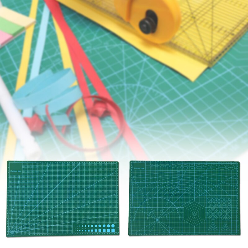 45x30cm Self Healing Cutting Mat Double Sided Durable Non-Slip Cutting Mat for Scrapbooking Quilting Crafts Projects JAN