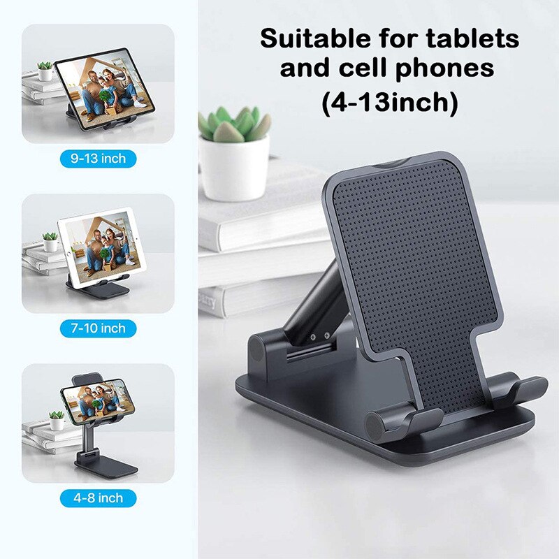 Desk Mobile Phone Holder Stand For iPhone iPad Xiaomi Adjustable Desktop Tablet Holder Universal Table Cell Phone Stand