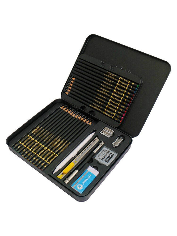 Drawing Set Pencil Pencil plastic rubber cutter drawing tool practical set
