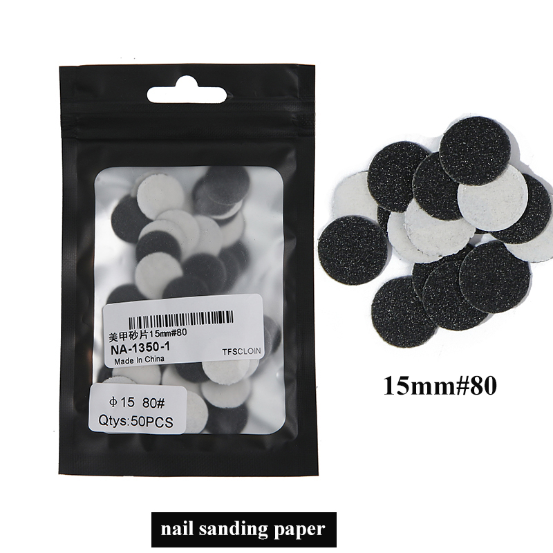 20/25/35mm Stainless Steel Nail Sanding Paper Disc for Foot Dead Skin Calluse Remove 3/32" Round Metal Disk Pedicure Accessories: WHITE