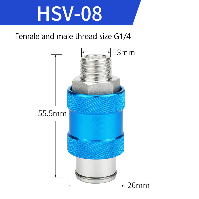 Hand Slide Valve LAIZE HVS Air Flow Switch Hand Slide Valve Manual Passing Control Sun Rise & Airtec Type: Red