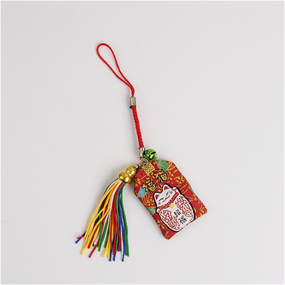 Japanse Lucky Cat Smart Telefoon Strap Lanyards Voor Iphone/Samsung/Xiaomi Mobiele Telefoon Strap Touw Charm Sleutelhanger Kwastje hanger