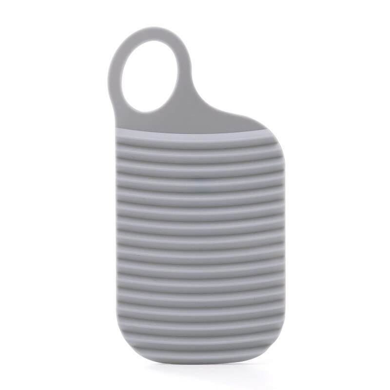 Travel Portable Thicken Mini Washboard Non Slip Laundry Accessories Board Washing Children's Clothes Socks Cleaning Tools: Dark Gray