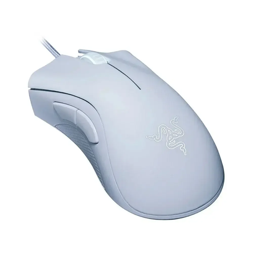 Original Razer DeathAdder Essential Wired Gaming Mouse Mice 6400DPI Optical Sensor 5 Independently Buttons for Laptop PC Gamer