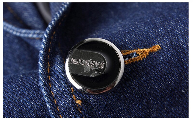 MOGU hommes veste printemps nouveauté Denim Blazer Jean manteau pour homme jolie pochette Slim Fit asiatique taille Blazer hommes