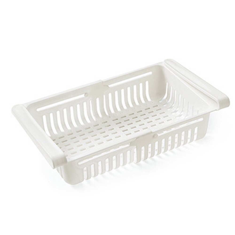 Stretchable Fridge Organizer Storage Rack Refrigerator Pull-out Drawers