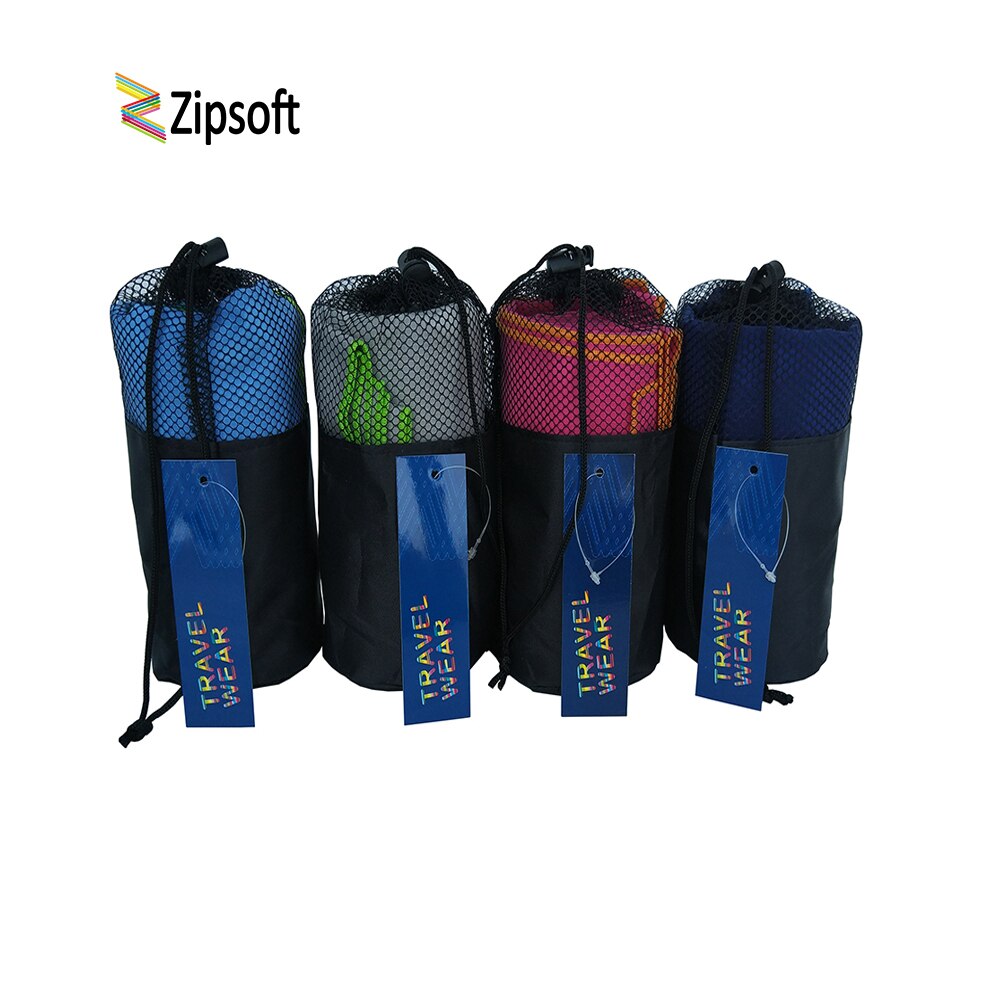 Zipsoft Strand Handdoeken Met Bag Gym Sport Microvezel wraps Mat Volwassenen zwembad Reizen Camping Haar Snel Droog Sport Washrag