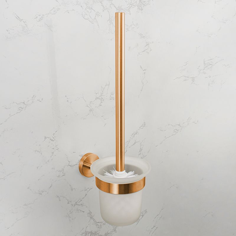 Badkamerbeslag 304 roestvrij staal roségoud handdoekenrek toiletrolhouder zeephouder handdoekstang toiletaccessoires