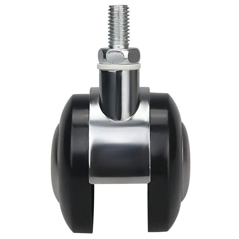 4 Pack 2-inch Swivel Castor Zinc Alloy Screw 360 Celsius Caster Wheels Heavy Duty for Trolley Furniture Caster