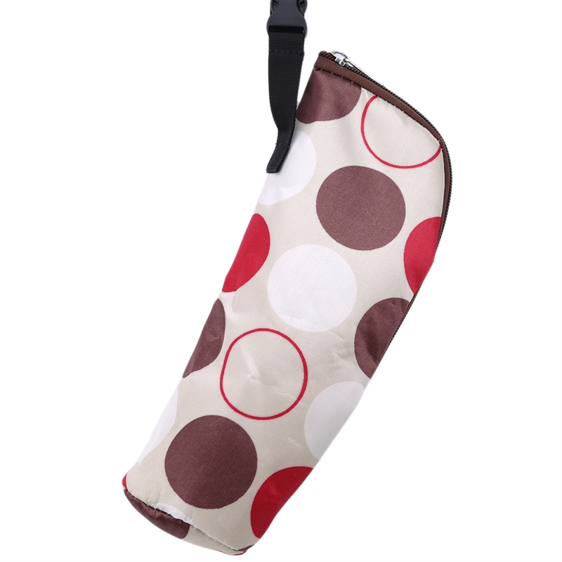 Termotaske baby fodring mælkeflaske mælkevarmer isolering taske baby flaske bolsa botella termica termos baby flaskeholder: Beige