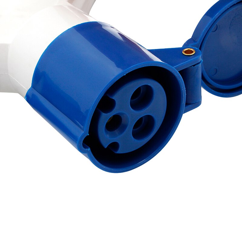 3 Way 16 AMP 16A Splitter Plug Socket 3 Pin Electrical Connector Waterproof Plug for Industrial