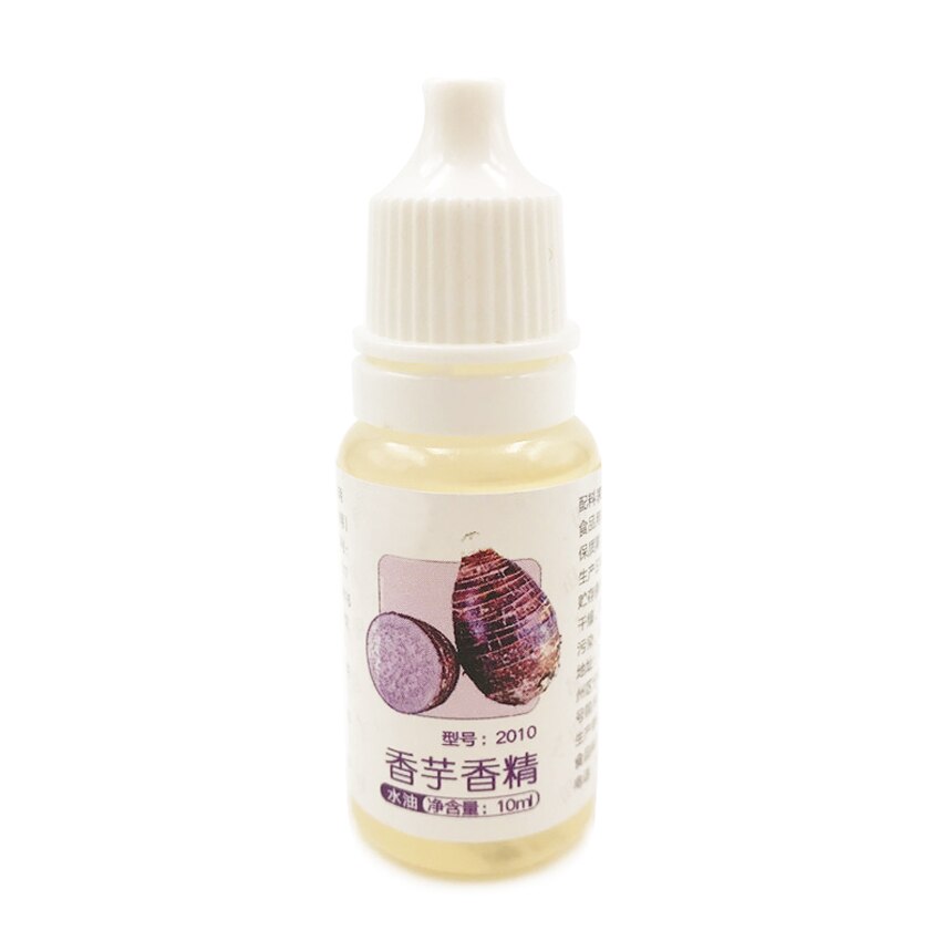 10ML Lebensmittel Klasse Aroma Magie Lebensmittel Duft Getränke Gelee Süssigkeit Speise Wesen Verwendet Für Backen Kekse Milch Handgemachte Seife gewürz: Taro