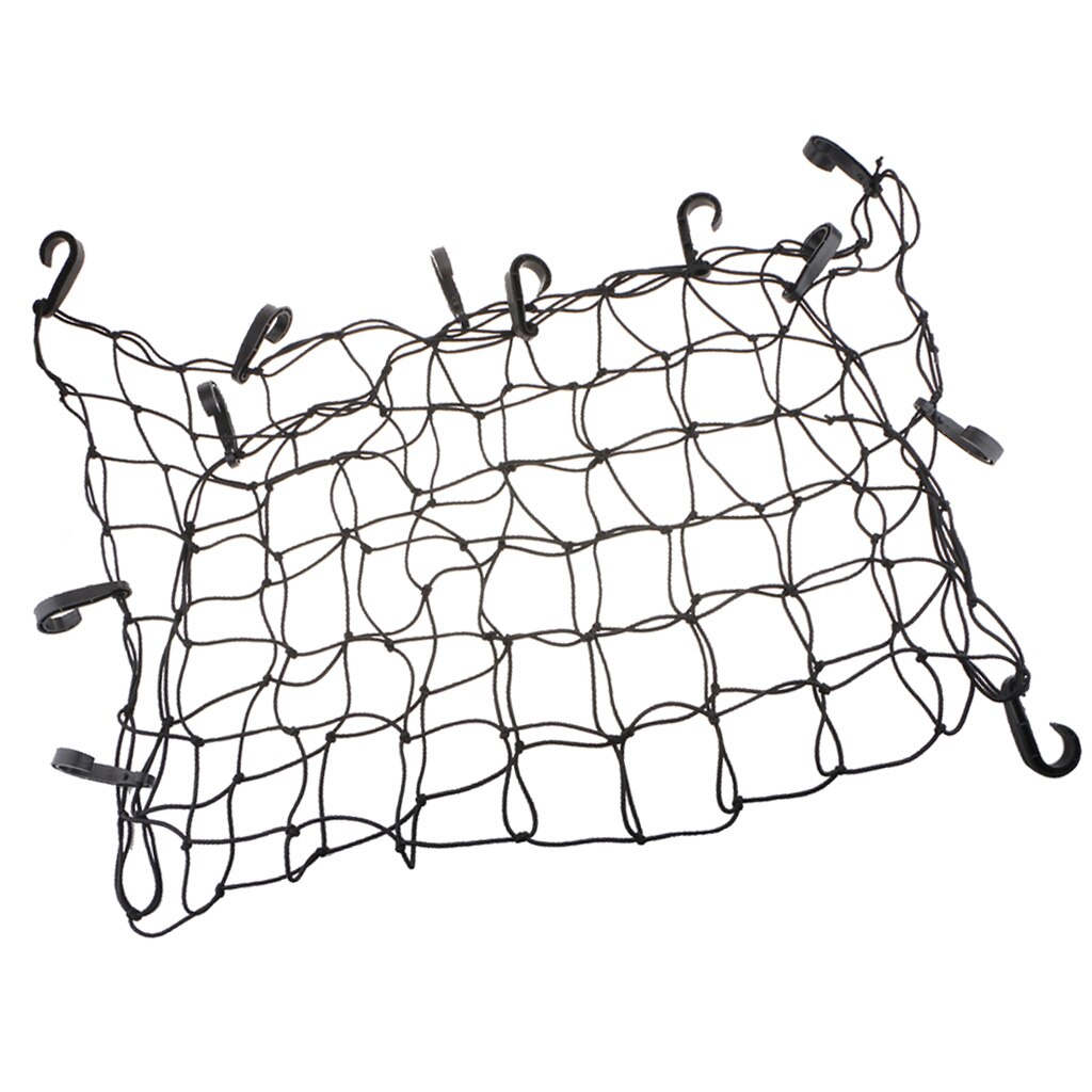 Motorcycle Bike Cargo Elastic Net Luggage 6 Hooks ... - Vicedeal - View #6